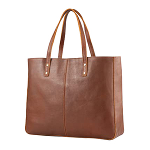 Wholesale Portable Waterproof Polyester Grocery <b>Bag</b> Leather Handle Reusable Foldable Shopping <b>Tote</b> Zipper Closure Girls' Handbag - Product Image 5