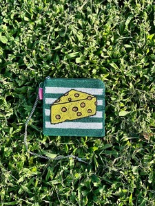 Monedero Mini de Cuentas Bordadas a Mano con Cierre de Cremallera, Monedero Vibrante con Cuentas para Mujer, Monedero de Cuentas para Mardi Gras - Product Image 6