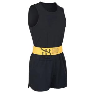 Vente en gros d'uniforme de boxe en tissu à carreaux extensible pour lutte et boxe, uniforme d'arts martiaux et de kickboxing - Product Image 5