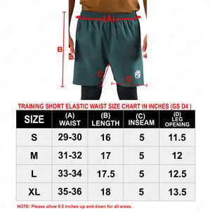 Blaze กางเกงขาสั้นผ้าตาข่ายยืดได้สำหรับผู้ชายกางเกงขาสั้นมีกระเป๋ามีซิปด้านหลังสำหรับเล่นกีฬาฤดูร้อน - Product Image 6