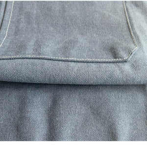 Logotipo personalizado impermeable a prueba de aceite 100% algodón lienzo cocina delantales de cocina para hombres restaurante y Bar uniformes - Product Image 4