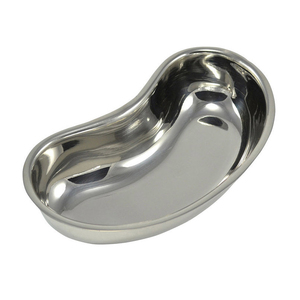 Cuenco de riñón de acero inoxidable para uso en hospitales y laboratorios bandeja de riñón de instrumentos quirúrgicos con acabado pulido - Product Image 3