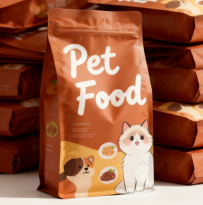 Sacchetti Personalizzati in Plastica PE per Alimenti, Buste Colorate con Chiusura a Zip per Snack e Prelibatezze di Cani e Gatti - Product Image 5