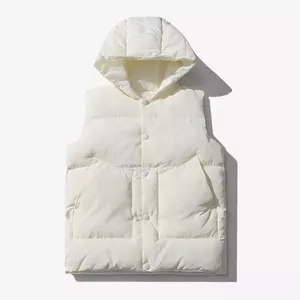 Custom Breathable <b>Lightweight</b> Men Sleeveless Puffer Vest Anti Wrinkle Premium OEM Fashion Wholesale Hot Selling New Style - Product Image 2