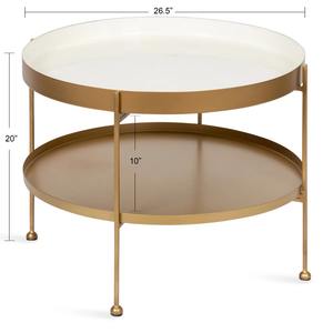 Table basse en métal de salon moderne de bonne qualité, écologique, résistante aux rayures, panneau haute densité, meubles de maison M.R. - Product Image 5