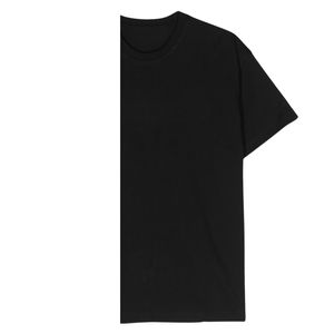 เสื้อยืดลำลองผู้ชายไซส์ใหญ่ พิมพ์โลโก้ได้ตามต้องการ แขนสั้น สีดำ น้ำหนัก 220 กรัม ผ้าฝ้ายออร์แกนิค 100% ระบายอากาศได้ดี - Product Image 3