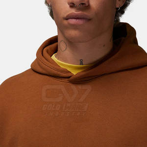 Top Material Made Men Slim Fit Sudadera con capucha y conjunto corto Sudadera con capucha de lana de manga larga y conjunto corto para venta en línea - Product Image 3