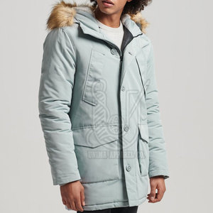 Veste parka d'hiver pour homme à capuche avec logo personnalisé en gros, imperméable, pour usage extérieur, séchage rapide et respirante - Product Image 6