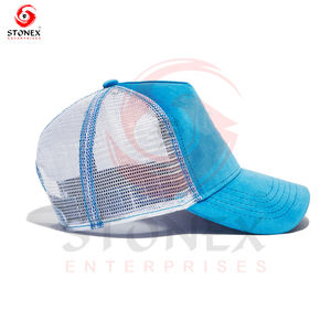 Alta calidad 100% algodón 6 paneles bordado Logo Color personalizado camionero sombrero moda deporte gorra para Unisex - Product Image 3