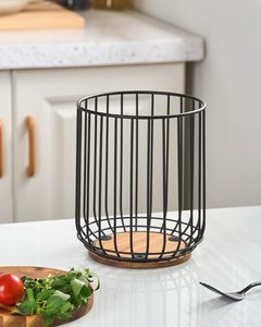 Metal cutlery <b>holder</b> for home and <b>kitchen</b> cutlery stand cutlery organizer <b>kitchen</b> <b>utensil</b> storage stand - Product Image 1