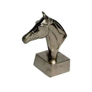 Sculpture d'ornement de mariage en aluminium doré, style Art déco, décoration d'intérieur exclusive, exposition d'art professionnelle, style de bureau, figurine - Product Image 3