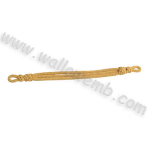 เชือกถักสำหรับผู้ชายแบบบิดและเคลือบสำหรับตกแต่งยูนิฟอร์มสายหมวกเป็นเส้นลวดทองแท่งออกแบบได้ตามต้องการ - Product Image 2