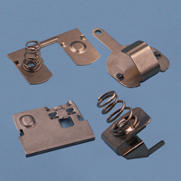 Selon les dessins : Fabrication sur mesure de bornes de batterie à ressort rivetées, embouts métalliques de précision pour batteries, fabrication de pinces de batterie OEM.
