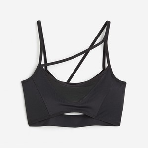 Conjunto de Yoga de la Mejor Calidad, MOQ Bajo, Leggings y Sujetador Personalizados en Color Negro Liso, Ropa Deportiva - Product Image 4