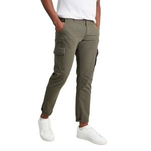 Últimos pantalones Cargo de moda para hombres, Color sólido, diseño informal, logotipo personalizado, 100% algodón, barato, Premium, orientado a la exportación, alta calidad - Product Image 2