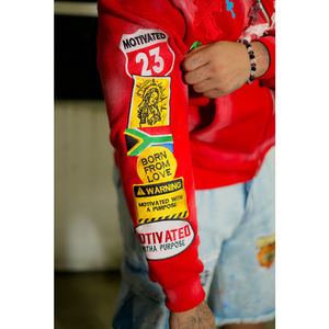 Proveedor de Sudaderas con Bordado de Letras de Invierno al por Mayor, Sudadera de Felpa 100% Algodón Duradera con Bordado de Parche Cosido para Compras al por Mayor - Product Image 3