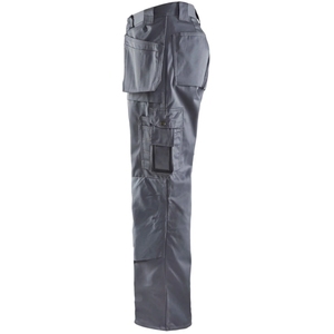 Pantalon cargo de travail uni de qualité supérieure, léger, respirant, avec logo personnalisé, fermeture à cordon, devant plissé pour hommes - Product Image 5