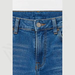 Jeans Clásicos de Moda al por Mayor, Talla Grande, Envío Inmediato, para Hombre, Corte Ajustado, Recto, Color Sólido, Calidad Premium, Color Personalizado, Otoño Primavera - Product Image 4