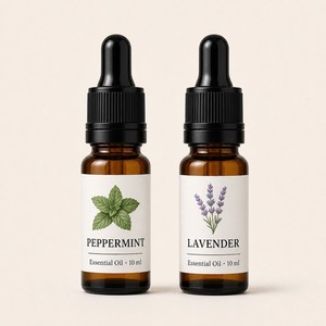 Peppermint & Lavender <b>Essential</b> <b>Oil</b> Set 10ml | 100% Pure Aromatherapy <b>Diffuser</b> <b>Oils</b> | Wholesale Bulk | US Stock OEM - Product Image 1