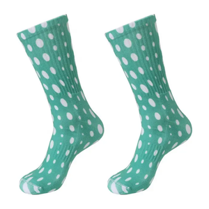 Chaussettes d'équipage minces à motifs multicolores Matériau en coton confortable pour un usage quotidien en été Fourniture ODM fonctionnelle à la mode pour les créateurs de tendances - Product Image 4