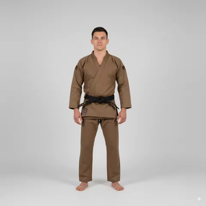 Conjuntos de Karate Personalizables para Adultos Unisex, 100% Algodón, Transpirables, Ligeros y Duraderos, Uniformes de Entrenamiento de Artes Marciales - Product Image 2
