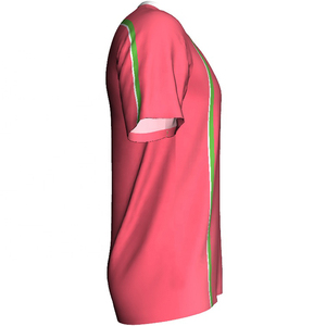 Maillot d'entraînement de football personnalisé avec logo imprimé, manches courtes, 100% polyester, séchage rapide, haute qualité - Product Image 4