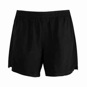 Shorts de jogging et de sport pour homme en maille unie, taille mi-haute élastique, style hip-hop, 100 % coton - Product Image 4