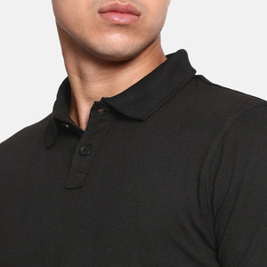 Service OEM/ODM T-shirt polo à bas prix pour hommes Meilleure vente T-shirt polo pour hommes à col montant et boutons à l'avant - Product Image 6