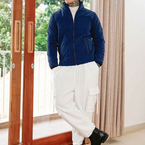 Veste matelassée en gros, OEM, sur mesure, nouveau style, brillante, à bulles, veste matelassée pour homme - Product Image 1