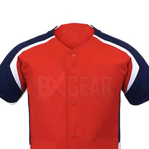 Ensemble d'uniformes de baseball avec numéro de nom d'équipe personnalisé et logo de différentes couleurs et tailles pour les vêtements de sport - Product Image 5