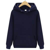 Sweat à capuche pour homme en polyester respirant, écologique, à couleur unie, avec logo imprimé en sérigraphie personnalisé OEM