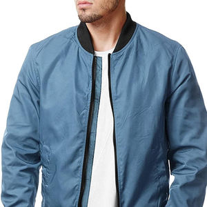 Chaquetas de talla grande para hombre OEM LOGO personalizado Streetwear bordado Casual béisbol Vintage - Product Image 5