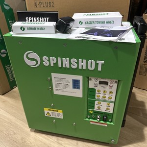 เครื่องยิงลูกเทนนิส SPINSHOT Plus-2 V4-HS พร้อมรีโมทคอนโทรล รุ่นใหม่ ความเร็วสูง สำหรับฝึกซ้อมระดับมืออาชีพ - Product Image 6