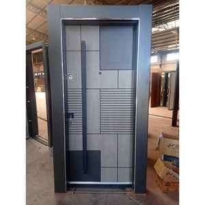 Puertas de Seguridad de Acero Inoxidable de Alto Rendimiento ABSDOOR ROYAL, Directo de Fábrica, Entrada Máxima para Villas, Hoteles, Turquía - Product Image 2