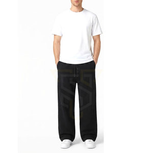 Pantalones de Hombre con Cordón Ajustable al Por Mayor, Pantalones de Hombre de Corte Holgado, Pantalones de Hombre con Logotipo Personalizado - Product Image 3