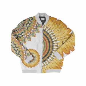 Chaqueta Bomber Varsity Ligera con Cremallera y Sublimación Personalizada con Cualquier Diseño Personalizado - Product Image 5