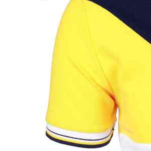 Polo para hombre, mezcla de poliéster Spandex con tela de secado rápido que absorbe la humedad para entrenamiento de tenis de golf y uso diario - Product Image 3