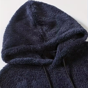 Latest Design Men's Oversized For <b>Hoodies</b> Multicolor 340 Gsm Anti Wrinkle Lightweight Pullover Plain <b>Fur</b> <b>Hoodies</b> For Adult - Product Image 3