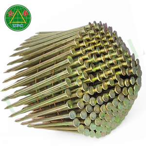 Clous de bobine de fil d'acier à tige lisse de 3.3mm x 64mm avec type de tige de vis à tête à carreaux pour la fabrication de palettes dans les usines du Vietnam - Product Image 5