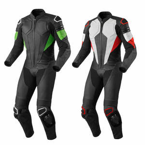 Combinaison de moto en cuir de qualité A pour homme, 1 pièce, motocycliste, sport de course - Product Image 4