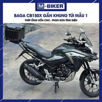 Sac de casque de moto CB150X pour immeuble d'appartements haut de gamme, cadre de suspension arrière suspendu, marque M-Biker Vit Nam, précision CNC