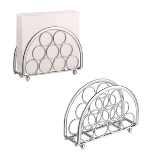 Porte-serviettes en aluminium de couleur or pour fêtes d'anniversaire et de mariage, porte-serviettes simple et élégant - Product Image 4