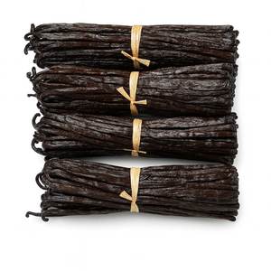 Offre Spéciale 18-21 cm Naturel Vanille Bourbon Noir TK Vanille Séchée Avec Préparation Traditionnelle Pour La Vente À L'exportation - Product Image 1