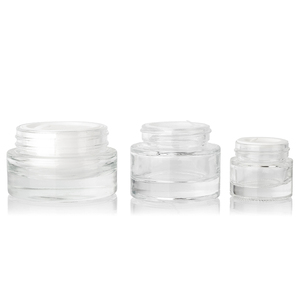 Tarro de cristal ecológico para crema facial y bálsamo limpiador/<span class=keywords><strong>desmaquillante</strong></span>, con base antiescarcha, 10g, 20g, 30g, 50g - Product Image 5