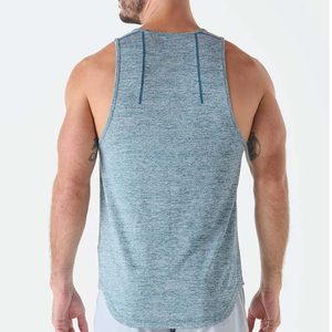 Camisetas de Gimnasio Personalizadas para Hombre, Secado Rápido, Transpirables, de Poliéster y Algodón, Ropa Deportiva de Punto, Tallas Grandes, Ropa de Fitness a Precio Económico - Product Image 3