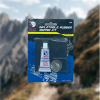 Kit de réparation de pneus gonflables légers 7-en-1 en caoutchouc naturel de haute qualité, kit de patchs pour chambre à air, noir, pour toutes les marques