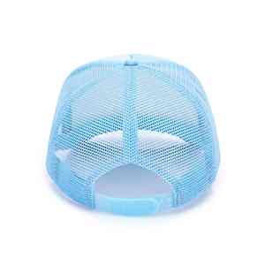 Casquette de baseball en maille sport à 5 panneaux personnalisable de haute qualité avec impression de logo, caractéristique de tissu courante, personnalisable, vierge - Product Image 4