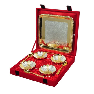 Nhà cung cấp bán buôn Brass <span class=keywords><strong>Ice</strong></span> Cream Bowl cho Tabletop dụng cụ nhà bếp và các bên sử dụng đồng Bát số lượng lớn từ Ấn Độ - Product Image 2