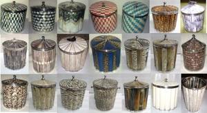 Hielera de Cuerno, Diseño Popular, Hielera de Cuerno y Acero Inoxidable, Pieza de Lujo, Hielera de Cuerno de Búfalo para Bodas y Fiestas - Product Image 2