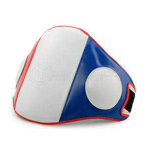 Protection abdominale en cuir pour la boxe, protection de la taille, design léger et absorbant les chocs, équipement professionnel d'entraînement de boxe - Product Image 4